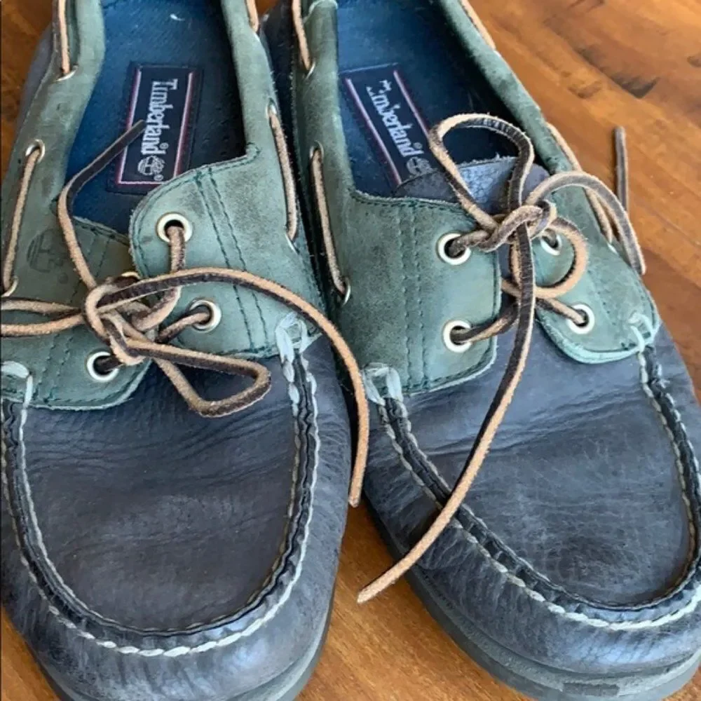 TIMBERLAND Leather Boat Shoes Loafers